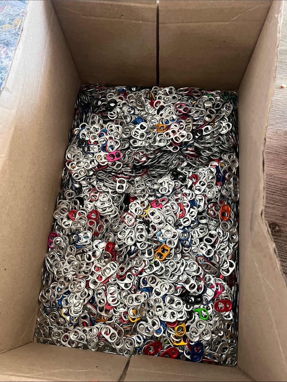 5,000 Mixed colored soda tabs (READ DESCRIPTION)